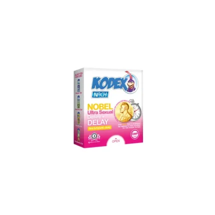 کاندوم کدکس مدل Nobel بسته 3 عددی - ساده
