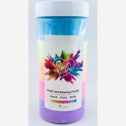 خرید پودر کوکتل رنگی استوانه ای اسکین فرند 800gr