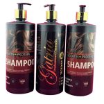 شامپو سر پمپی بدون سولفات کراتین و پروتئین گاتریا 1000ml