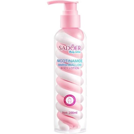 لوسیون بدن پمپی نیکوتینامید مارشمالو سادور200ml
