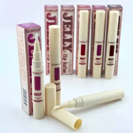 خرید پک 6 عددی رژ مایع خیس ( بالم لب ) پیچی براش دار اولی بولا