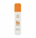 لوسیون ضد آفتاب پمپی بی رنگ استلین spf90 وزن 120 گرم