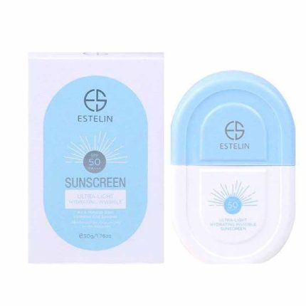 کرم ضد آفتاب بی رنگ استلین spf50 وزن 50 گرم