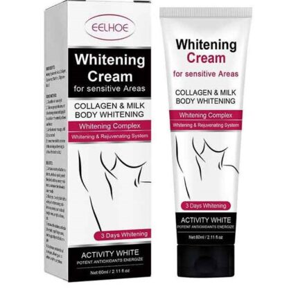 کرم تیوپی سفید کننده بدن ایلهو 60 میل